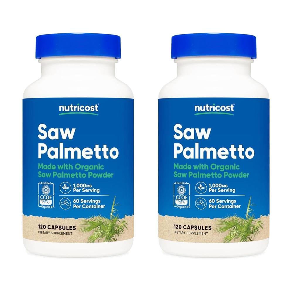 <b>뉴트리코스트 쏘팔매토</b> 1000mg 120정 2개