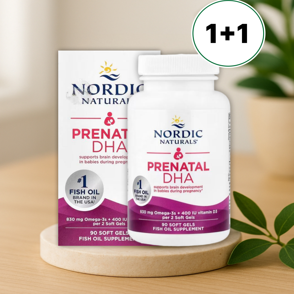 노르딕 내추럴스 임산부 <b>프리네이탈 DHA</b> 90정, 2개