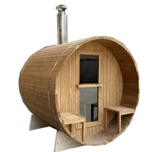 원형 목재 사우나 히터 전기 욕실 소형 반신욕기 홈 스팀 건식 습식사우나 NICE