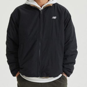 (국내매장판) 뉴발란스 UNI 윈터 플리스 리버서블 양면 우븐 자켓 NBNAF41903