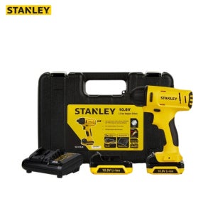 스탠리 10.8v 충전식 전동 임팩 드릴 드라이버 SCI12S2K 세트