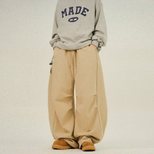 AD 포켓 프린팅 코튼 벌룬 팬츠