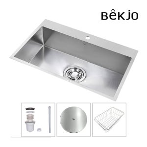 백조씽크 고니 사각씽크볼 ECNRW9830 리폼 엠보 주방싱크볼 싱크대교체
