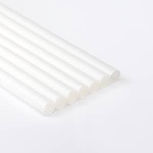 11X210 버블티 PLA 빨대 벌크포장 200개 두꺼운 빨대 스트로우 카페용