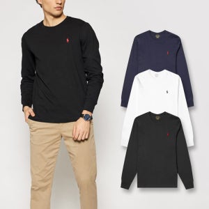 폴로 랄프로렌 라운드 롱슬리브 긴팔티셔츠 남여공용