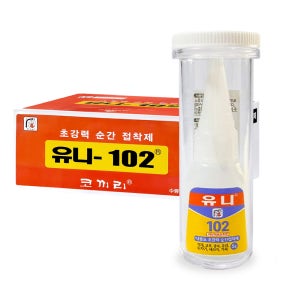 유니 102 초강력 순간 접착제 1박스30개입