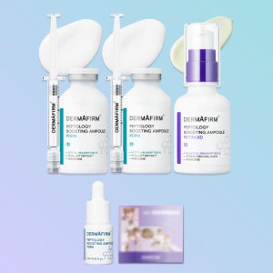 [타임특가][에코백 증정] 더마펌 펩트올로지 부스팅 앰플 2종 SET (PDRN 30ml 2개+레티노이드 30ml 1개)