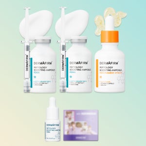 [타임특가][에코백 증정] 더마펌 펩트올로지 부스팅 앰플 2종 SET (PDRN 30ml 2개+나이아신아마이드 30ml 1개)