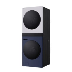 LG 오브제컬렉션 트롬 워시타워 AI 세탁 25kg 건조 25kg 네이비 그레이 WA2525YMHF