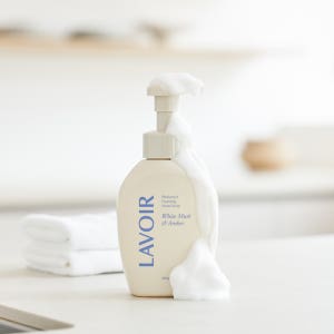 라브아 포밍 핸드워시 거품 버블워시 손세정제 화이트머스크앤앰버, 500ml, 2개