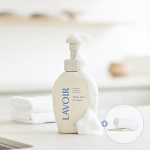 라브아 포밍 핸드워시 거품 버블워시 손세정제 화이트머스크앤앰버, 500ml, 2개