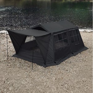 카즈미 와일드 필드 오스카 하우스 텐트 신형블랙 캐빈형