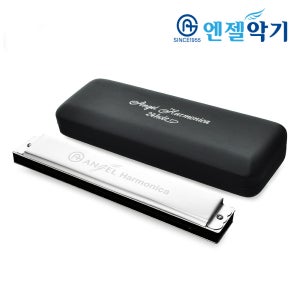 엔젤악기 엔젤 24홀 트레몰로 하모니카 AH-N24 C키 고급 케이스