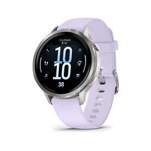 가민 베뉴4 피트니스 GPS스마트워치 실버 페라윙클, 41mm
