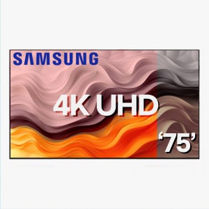 삼성 190cm(75인치) 2024년형 프리미엄 스마트 4K UHD TV 75DU7200 스탠드 기본설치