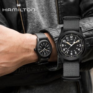HAMILTON 해밀턴 카키필드 기계식 수동 나토밴드 38mm 남자시계