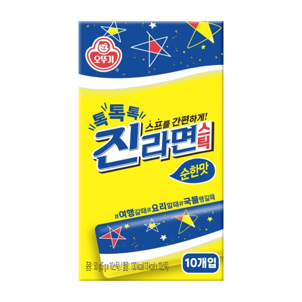오뚜기 톡톡톡 진라면 스틱 순한맛