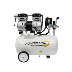 파워라인 저소음콤프레샤 컴프레서 오일리스 24리터 PL-20ST