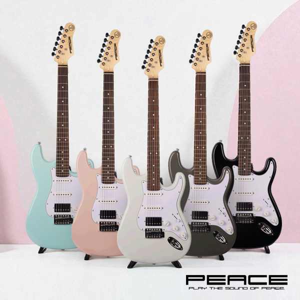 피스 일렉 기타 PE-911 PEACE PE911 입문용 초보용 연습용 풀세트