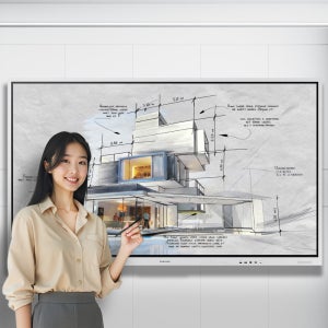 삼성 플립 프로 전자칠판 LH75WMBWLGCXKR 회의실 학교 학원 강의실