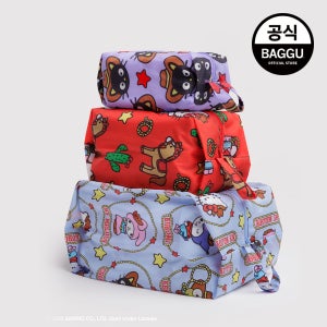 BAGGU 바쿠 산리오 3D 집 셋 헬로키티 앤 프렌즈 웨스턴