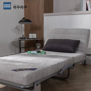 라꾸라꾸 프리미엄 싱글 접이식 침대 이동식 등받이 각도조절 싱글 간이침대 원룸