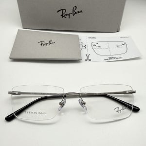 레이밴 RayBan RX 8781D 1002(56) 무테 안경테