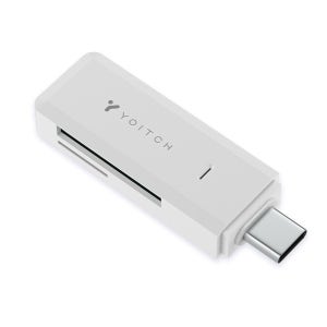 요이치 C타입 SC 3.0 블랙박스 SD 카드리더기 화이트 1테라