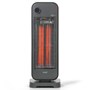 한경희 자동좌우회전 프리미엄 2단 카본 전기히터 HAAN-Q3500 그레이