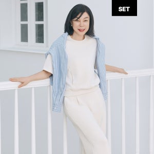 [네이버단독][세트] 최화정PICK 버터소프트 자켓/팬츠 택2