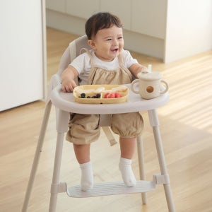 라비베베 유아 라이트 하이체어 높이조절 휴대용 식탁의자 이유식