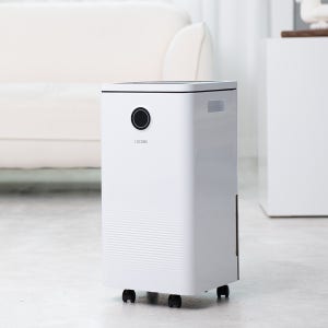 루컴즈 가정용 대용량 공기청정 음이온 제습기 12L 화이트 D012F01-W
