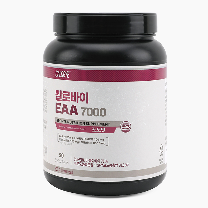 칼로바이 EAA 7000 필수 아미노산 보충제 포도맛, 500g, 1개