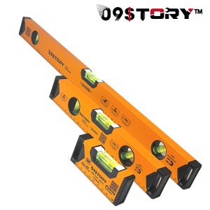 09STORY 알루미늄 자석 수평자 300 수평기 수평대 초정밀 전문가용 미니 110 300 600