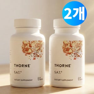 쏜리서치 S.A.T 60캡슐 2개
