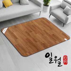 26년형 일월 전기장판 카페트매트 전기매트 거실용 중형(분리난방), 150x183cm