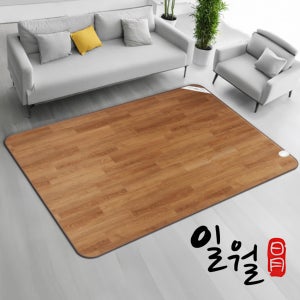 25년형 일월 전기장판 카페트매트 전기매트 거실용 대형(분리난방), 250x183cm