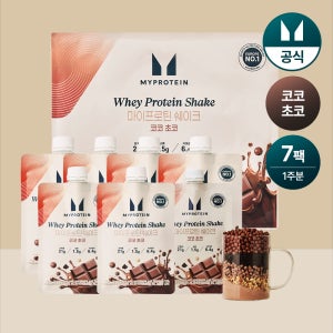 마이프로틴 단백질 쉐이크 파우치 코코 초코, 45g, 7개