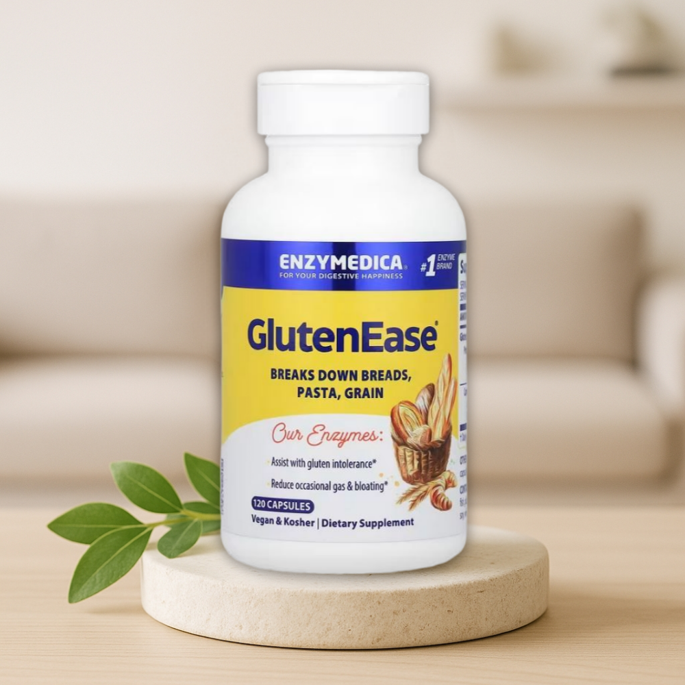 엔자이메디카 <b>글루텐 이즈</b> 글루텐 소화효소 120캡슐, 1개