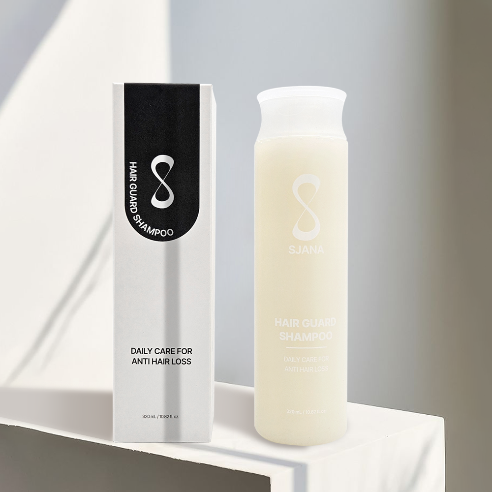 스자나 <b>탈모</b> 샴푸 헤어가드 <b>탈모</b>완화 기능성 약산성 남자 여자 프리미엄 두피케어 320ml