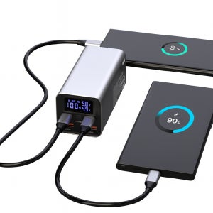 고용량 파워뱅크 보조배터리 USB C타입 PD 90W 초고속 충전기 캠핑 낚시 차박용