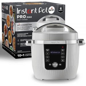 Instant Pot PRO Max Wi-Fi 스마트 10-in-1 압력솥 스팀기 소테 워머 밥솥 요거트 메이커 수비드 베이커 NutriBoost - 2000개 이상의 레시피가 포