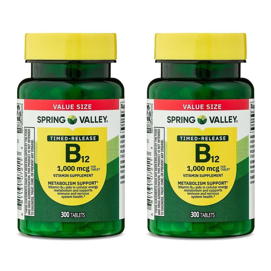 <b>스프링밸리 비타민</b> B12 1000mcg 300정 2개