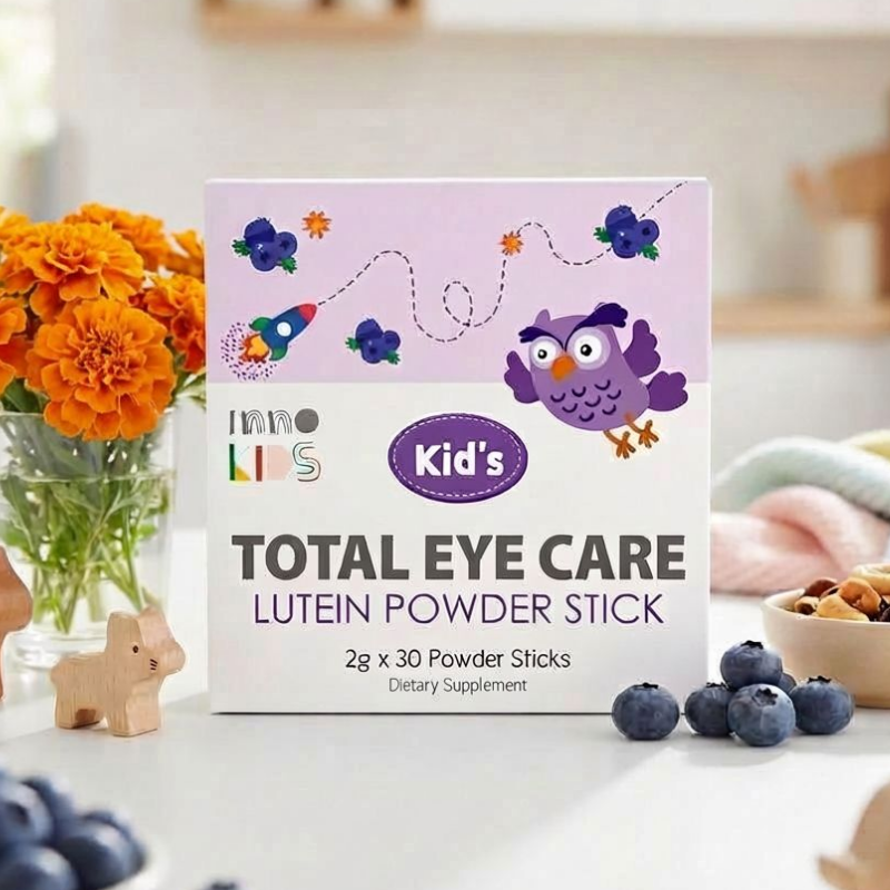 이노헬스 <b>루테인</b> 어린이 눈 영양제 베타카로틴 토탈 <b>아이케어</b> 30포, 1개