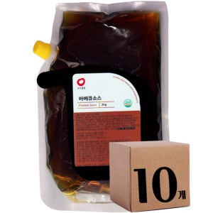 푸드공방 소스공방 바베큐 소스 (2Kg 10개)