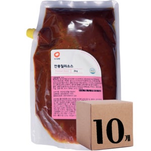 푸드공방 소스공방 깐풍칠리 소스 (2Kg 10개)
