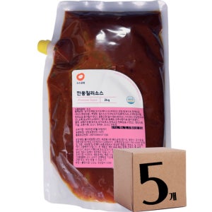 푸드공방 소스공방 깐풍칠리 소스 (2Kg 5개)
