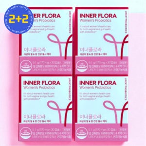 뉴오리진 이너플로라 여성 질 유산균 프로바이오틱스 30캡슐 4개