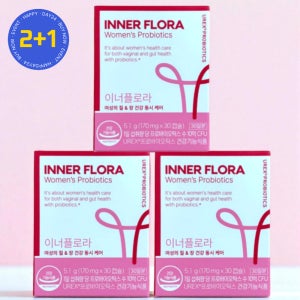 뉴오리진 이너플로라 여성 질 유산균 프로바이오틱스 30캡슐 3개