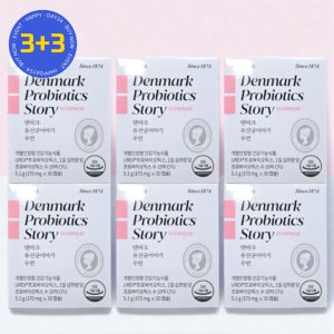 덴프스 덴마크 유산균이야기 우먼 프로바이오틱스 30캡슐 6개